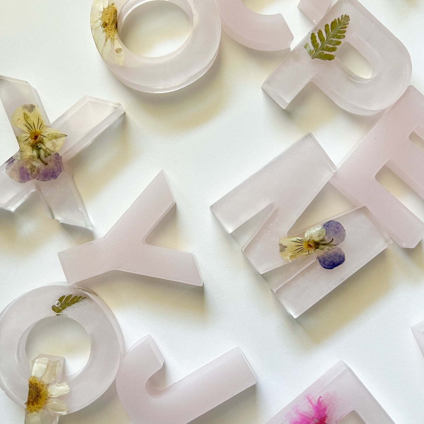 FLOWER POWER-Uppercase Sensory Alphabet Letters