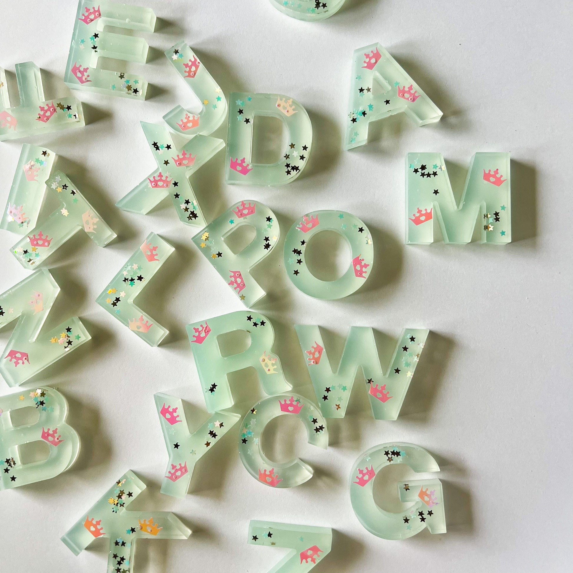 PRINCESS-Sensory Alphabet Letters