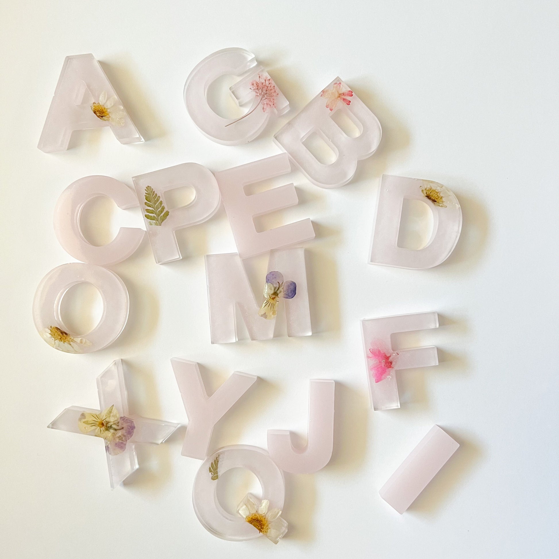 FLOWER POWER-Uppercase Sensory Alphabet Letters